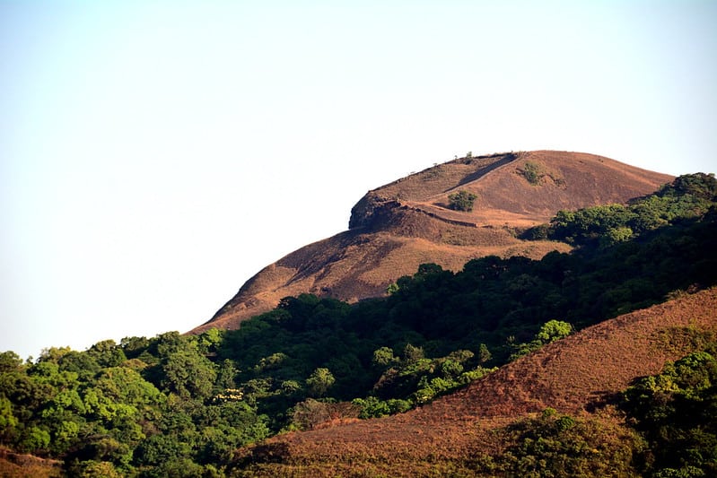 Ballalarayana Durga fort is popular as a trekking spot near RiverMist Resorts Chikmagalur