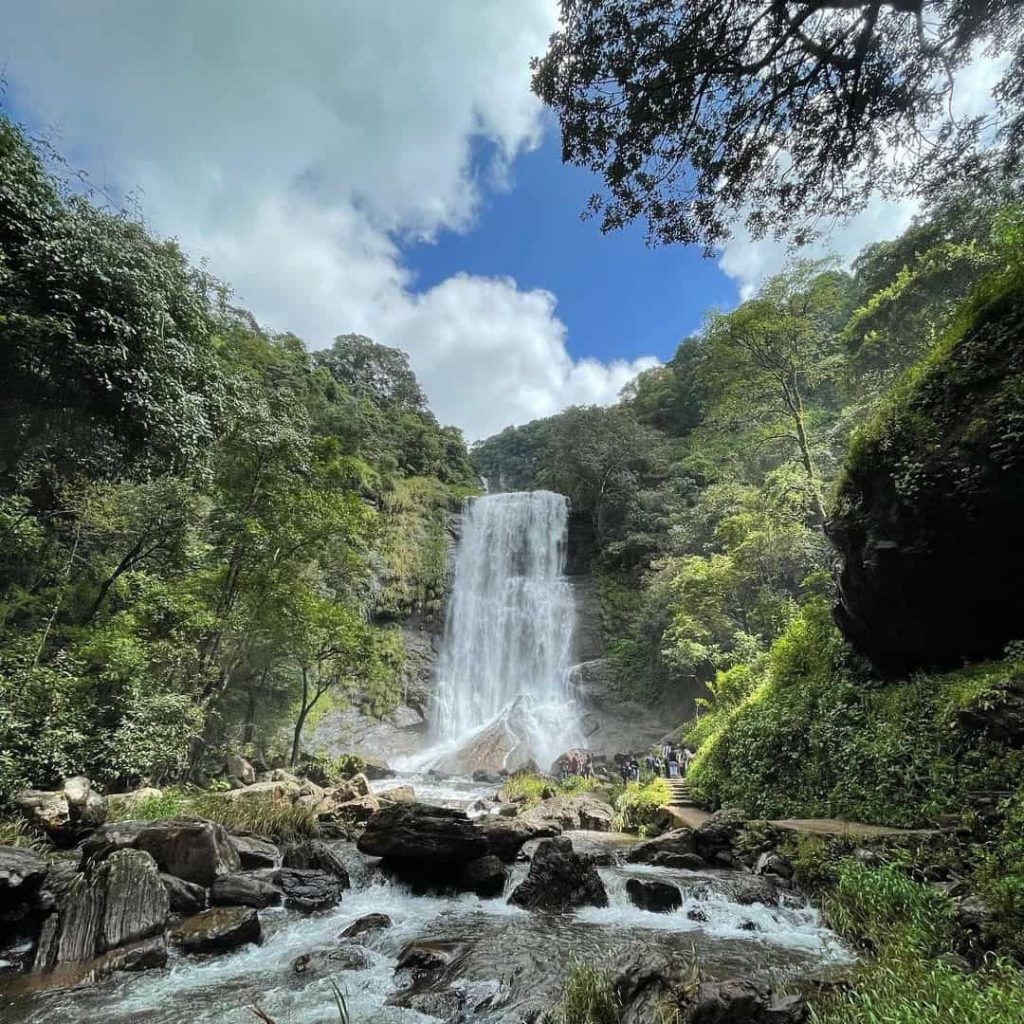 Hebbe falls is one of the spectacular waterfalls in Chikmagalur