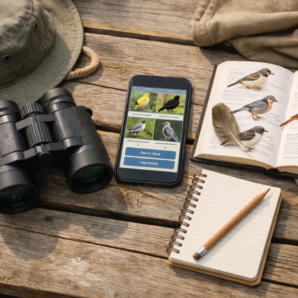 Beginner Birdwatching Checklist