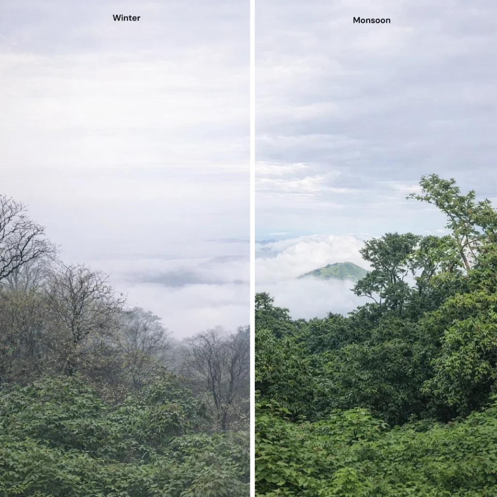 Best Time for Birdwatching in Chikmagalur