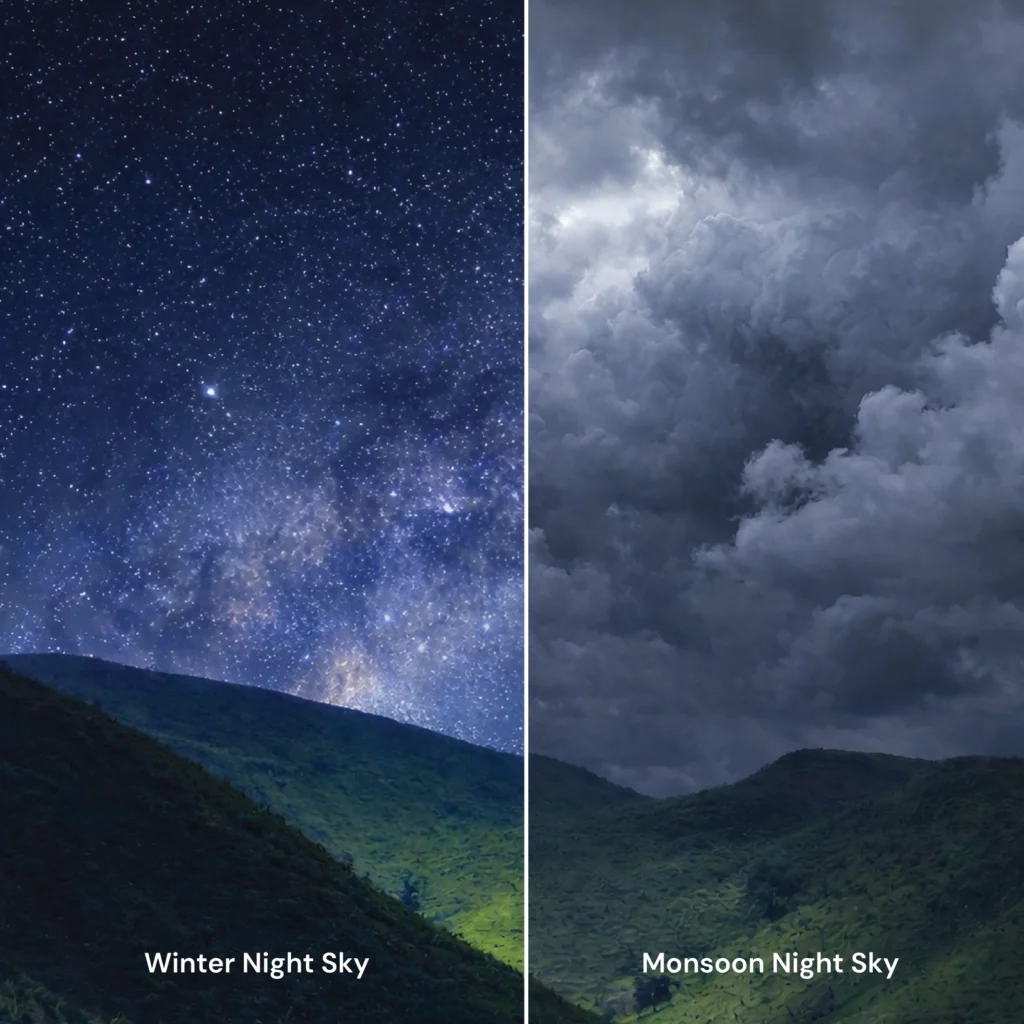 Best Time for Stargazing in Chikmagalur