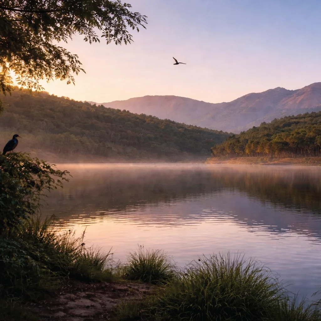 Early Morning Birdwatching in chikmagalur
