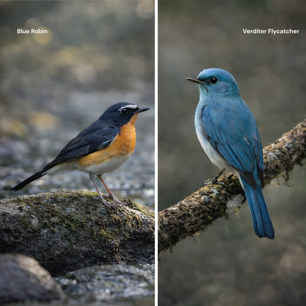 Seasonal visitors of migratory birds in Chikmagalur