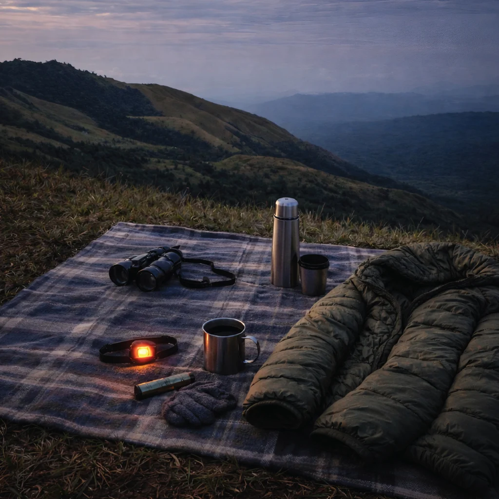 camping kits for Stargazing in Chikmagalur
