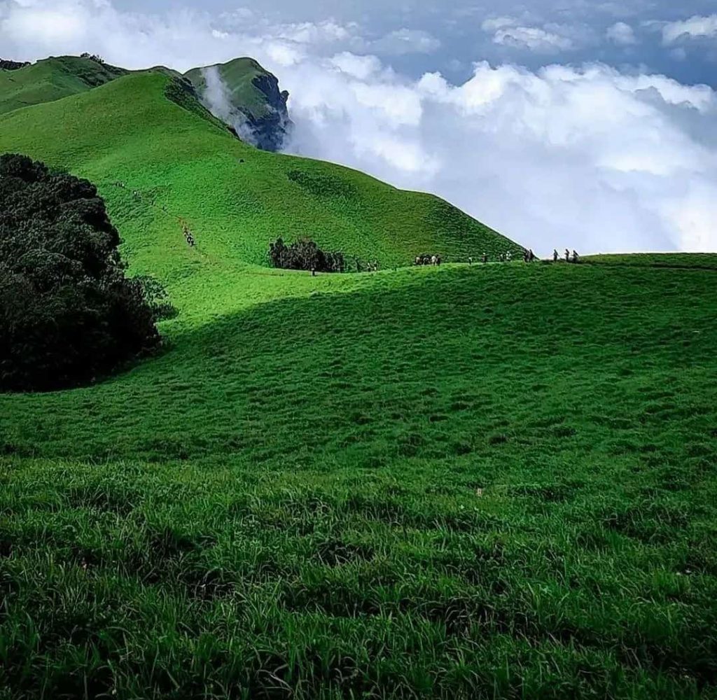 Most beautiful and secluded trek in Chikmagalur is the Ballalarayana Durga fort trek