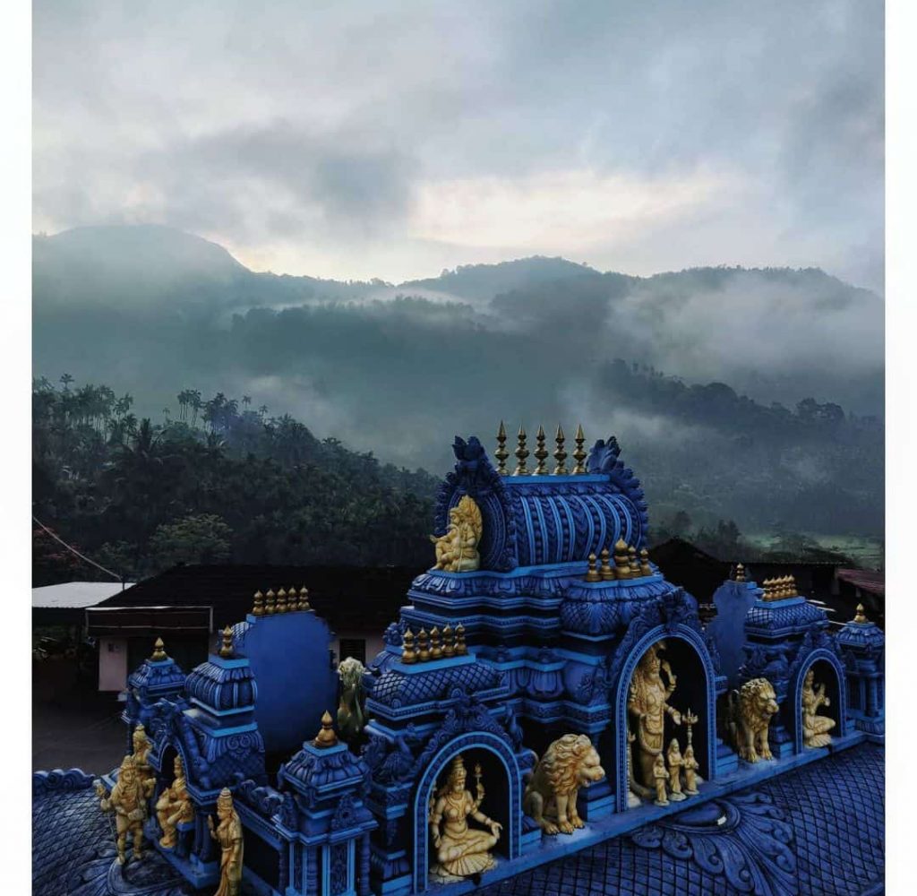 Hornadu is famous for Adhishakthyathmaka Sri Annapoorneshwari Temple